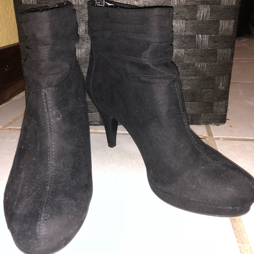 Black booties